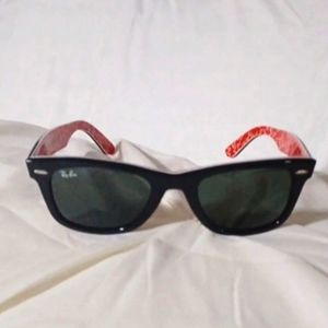 RayBan Original Classic Wayfarer Rare Print Series Sunglasses
